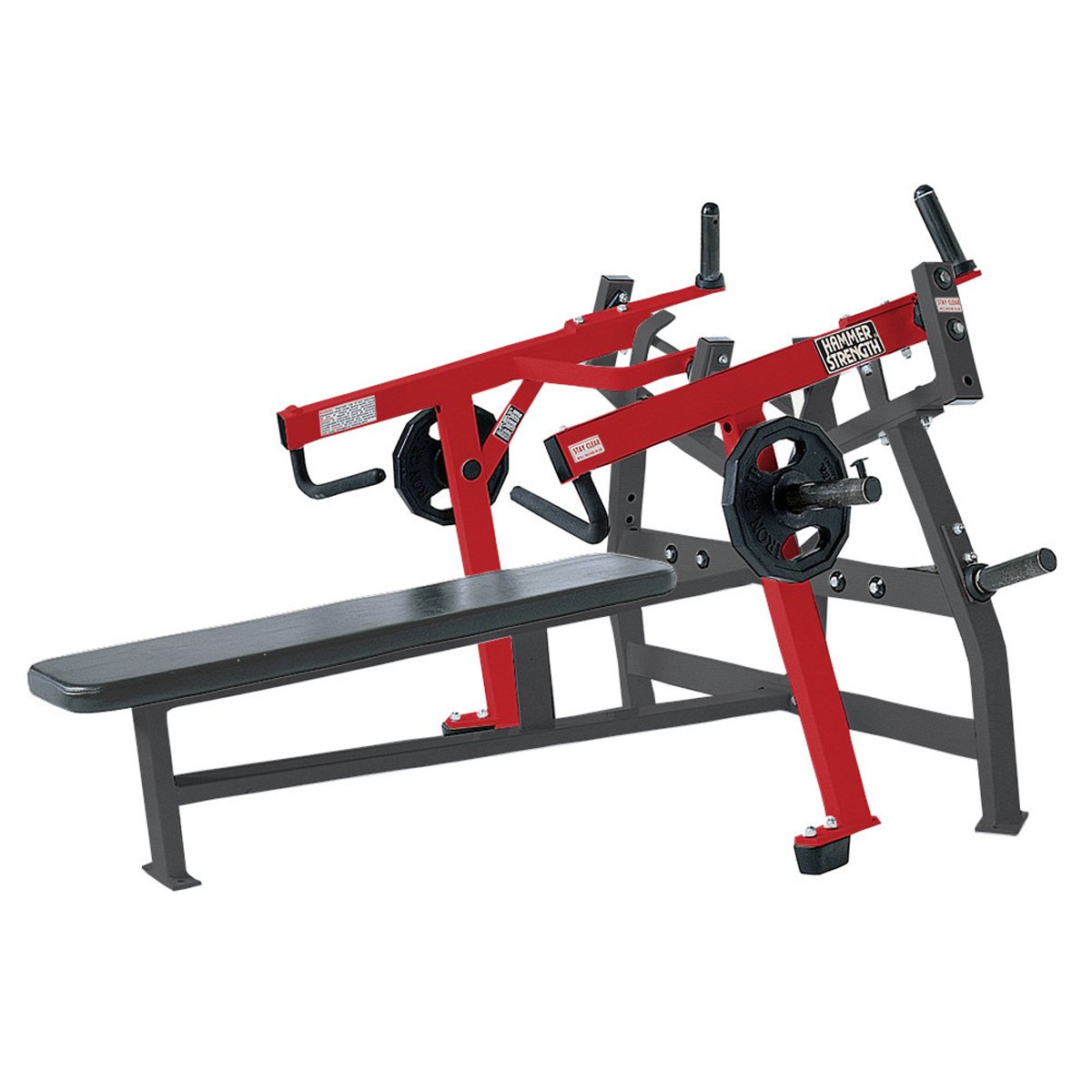 Lateral Horizontal Bench Press – Független fekve nyomó gép - Nautilus Plate Loaded